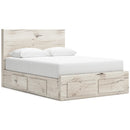 Signature Design by Ashley Lawroy B2310B9 Queen Panel Storage Bed IMAGE 1