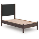 Signature Design by Ashley Pamytta PCB2614B8 Twin Upholstered Panel Platform Bed IMAGE 5