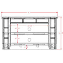 Legends Furniture Oak Creek TV Stand OC1251.GDO IMAGE 3