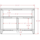 Legends Furniture Urban Loft TV Stand UL1210.MOC IMAGE 3