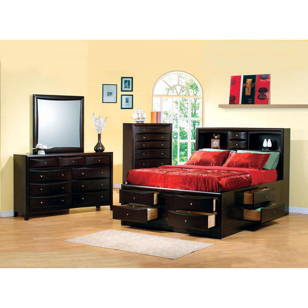 Coaster Furniture Phoenix 200409KE 7 pc King Storage Bedroom Set IMAGE 1