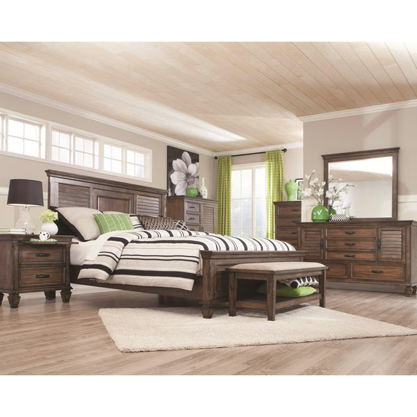 Coaster Furniture Franco 200971Q 7 pc Queen Panel Bedroom Set IMAGE 1