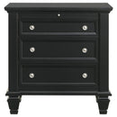Coaster Furniture Sandy Beach 3-Drawer Nightstand 201322 IMAGE 2