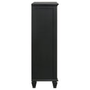 Coaster Furniture Sandy Beach 201328 8-Drawer Door Chest - Black IMAGE 8