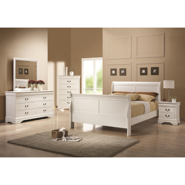 Coaster Furniture Louis Philippe 204691Q 7 pc Queen Sleigh Bedroom Set IMAGE 1