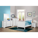 Coaster Furniture Louis Philippe 204691T 6 pc Twin Sleigh Bedroom Set IMAGE 1