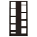 Coaster Furniture Altmark 800265 71-inch 8-shelf Open Bookcase - Cappuccino IMAGE 5