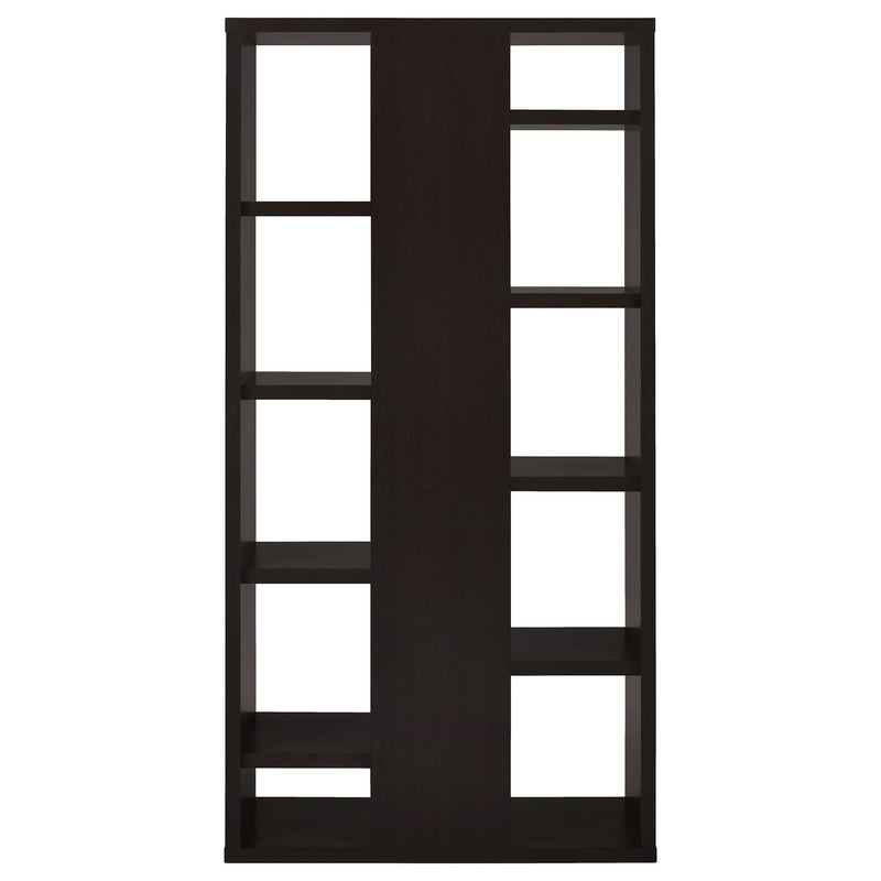 Coaster Furniture Altmark 800265 71-inch 8-shelf Open Bookcase - Cappuccino IMAGE 5