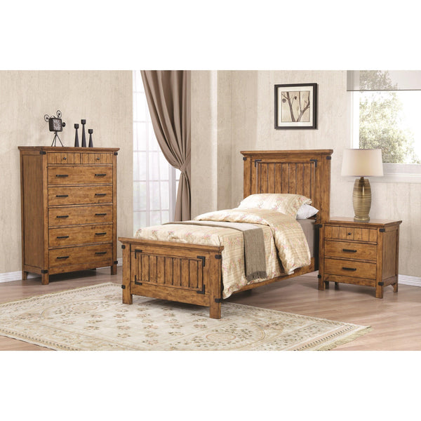 Coaster Furniture Brenner 205261T 7 pc Twin Panel  Bedroom Set IMAGE 1