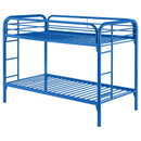 Coaster Furniture Morgan 2256B Metal Twin Over Twin Bunk Bed - Blue IMAGE 3