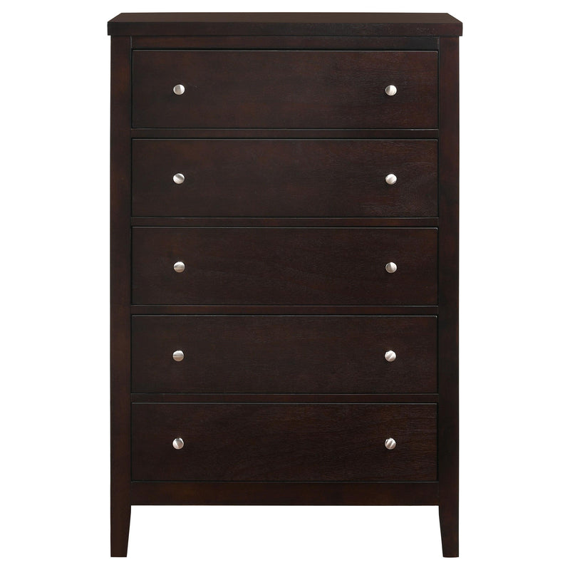Coaster Furniture Carlton 5-Drawer Chest 202095 IMAGE 2