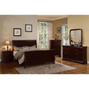 Poundex Queen Sleigh Bed F9231Q IMAGE 2
