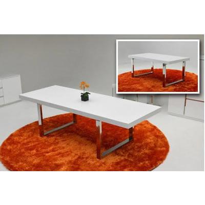 VIG Furniture A&X Skyline Dining Table A&X Skyline VGUNAC803-255-WHT IMAGE 1