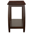 Coaster Furniture Dixon 701079 Wood Entryway Console Table with Shelf - Cappuccino IMAGE 4