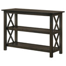 Coaster Furniture Rachelle 5910 2-shelf Wood Entryway Console Table - Deep Merlot IMAGE 4