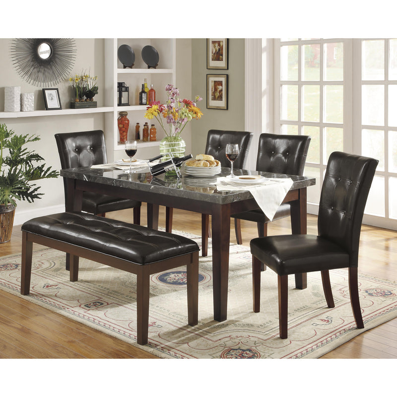 Homelegance Decatur Dining Table with Marble Top 2456-64 IMAGE 3