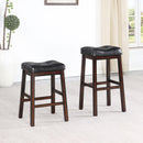 Coaster Furniture Donald 120519 Upholstered Counter Stool - Cappuccino (Set of 2) IMAGE 6