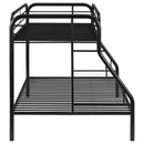 Coaster Furniture Morgan 2258K Metal Twin Over Full Bunk Bed - Black IMAGE 7