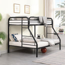 Coaster Furniture Morgan 2258K Metal Twin Over Full Bunk Bed - Black IMAGE 8