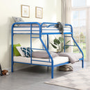 Coaster Furniture Morgan 2258B Metal Twin Over Full Bunk Bed - Blue IMAGE 8