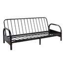 Acme Furniture Alfonso Metal Futon Frame 02172BK IMAGE 2