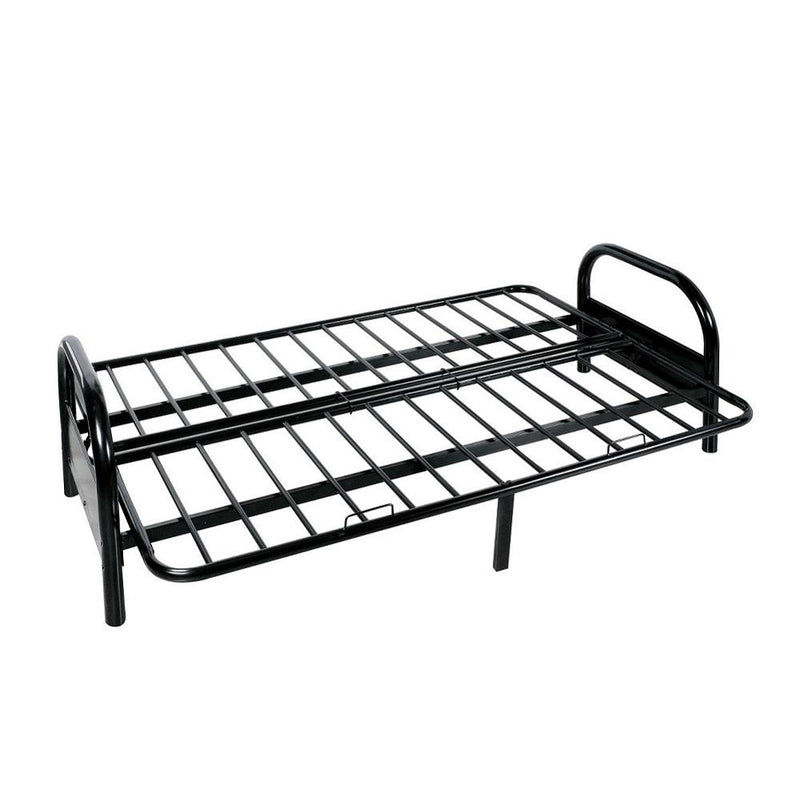 Acme Furniture Alfonso Metal Futon Frame 02172BK IMAGE 3