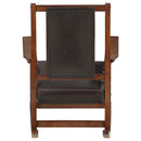 Coaster Furniture Leatherette Rocking Chair 600058 IMAGE 6