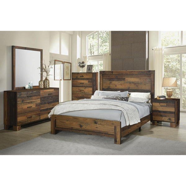 Coaster Furniture Sidney 223141Q 7 pc Queen Panel Bedroom Set IMAGE 1