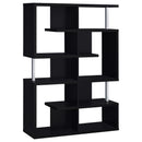 Coaster Furniture Hoover 800309 63-inch 5-shelf Bookshelf - Black IMAGE 5