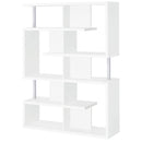 Coaster Furniture Hoover 800310 63-inch 5-shelf Bookshelf - White IMAGE 3