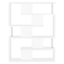 Coaster Furniture Hoover 800310 63-inch 5-shelf Bookshelf - White IMAGE 6