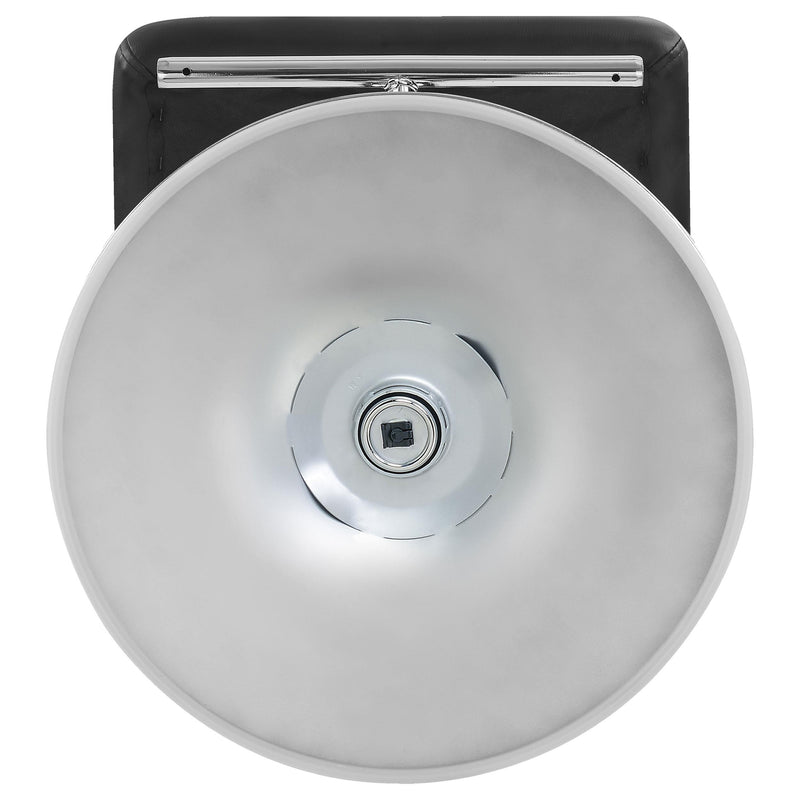 Coaster Furniture Lenny 102554 Upholstered Adjustable Bar Stool - Black (Set of 2) IMAGE 11