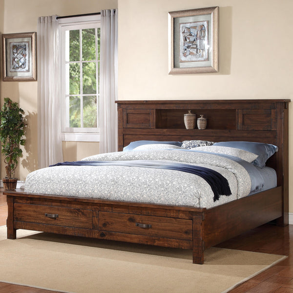 Legends Furniture Restoration California King Bed with Storage ZRST-7004/ZRST-7009/ZRST-7012 IMAGE 1