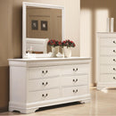 Coaster Furniture Louis Philippe 6-Drawer Dresser 204693 IMAGE 2