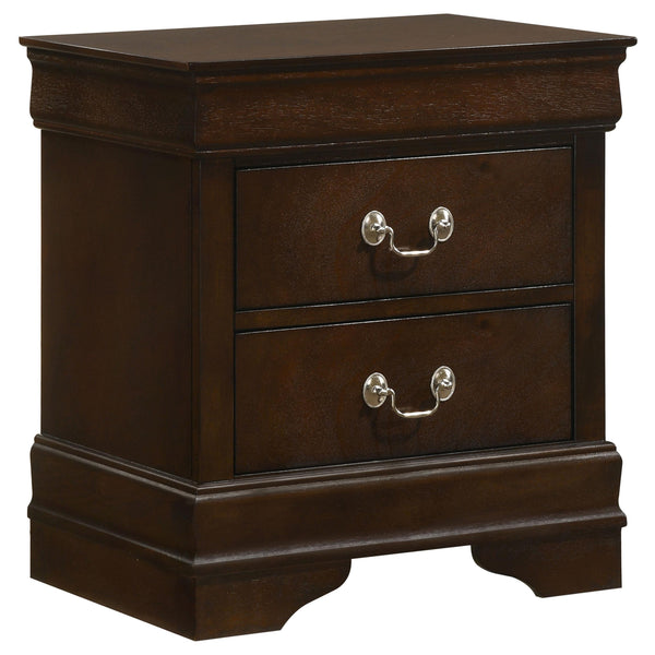 Coaster Furniture Louis Philippe 2-Drawer Nightstand 202412 IMAGE 1