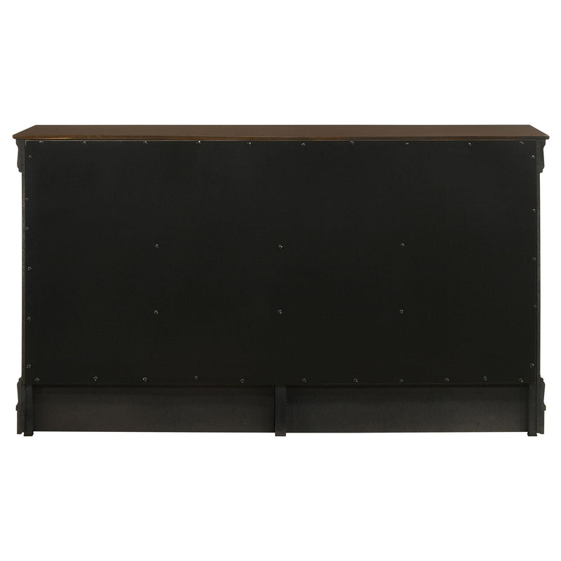 Coaster Furniture Louis Philippe 202413 6-Drawer Dresser - Cappuccino IMAGE 6
