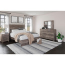  Signature Design by Ashley Ralinski B2587B7 6 pc Queen Panel Bedroom Set IMAGE 1