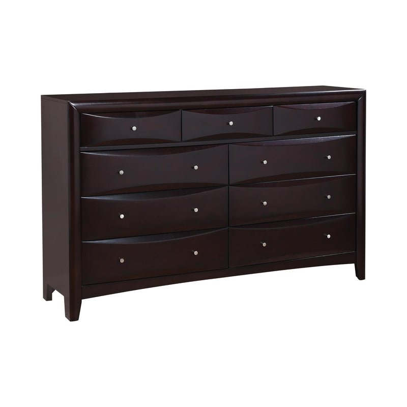 Coaster Furniture Phoenix 200409Q 4 pc Queen Bookcase Bedroom Set IMAGE 3