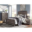 Signature Design by Ashley Wynnlow B440 6 pc Queen Crossbuck Panel Bedroom Set IMAGE 2