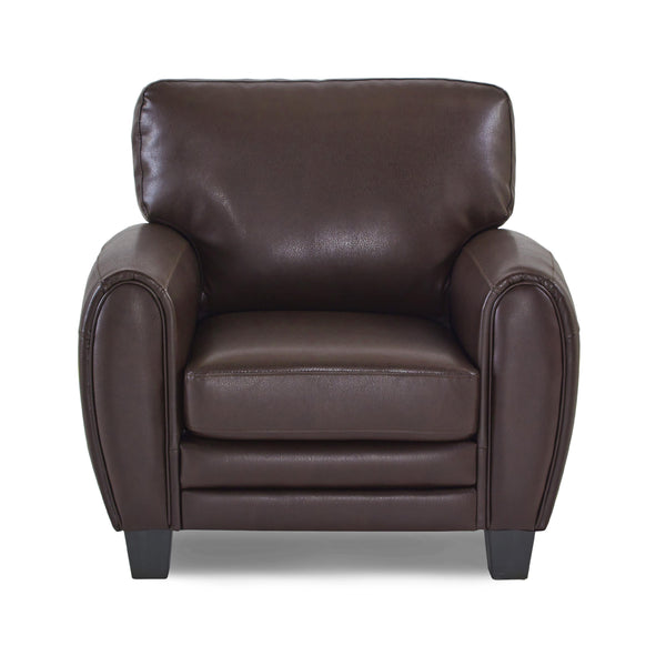 Homelegance Rubin Stationary Leather Match Chair 9734DB-1 IMAGE 1