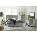  Signature Design by Ashley Russelyn B772 8 pc King Panel Storage Bedroom Set IMAGE 1