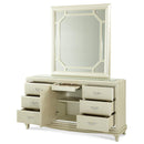 Michael Amini After Eight 9-Drawer Dresser After Eight Upholstered Dresser IMAGE 5