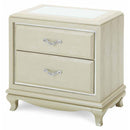 Michael Amini After Eight 2-Drawer Nightstand 19040-12 IMAGE 1
