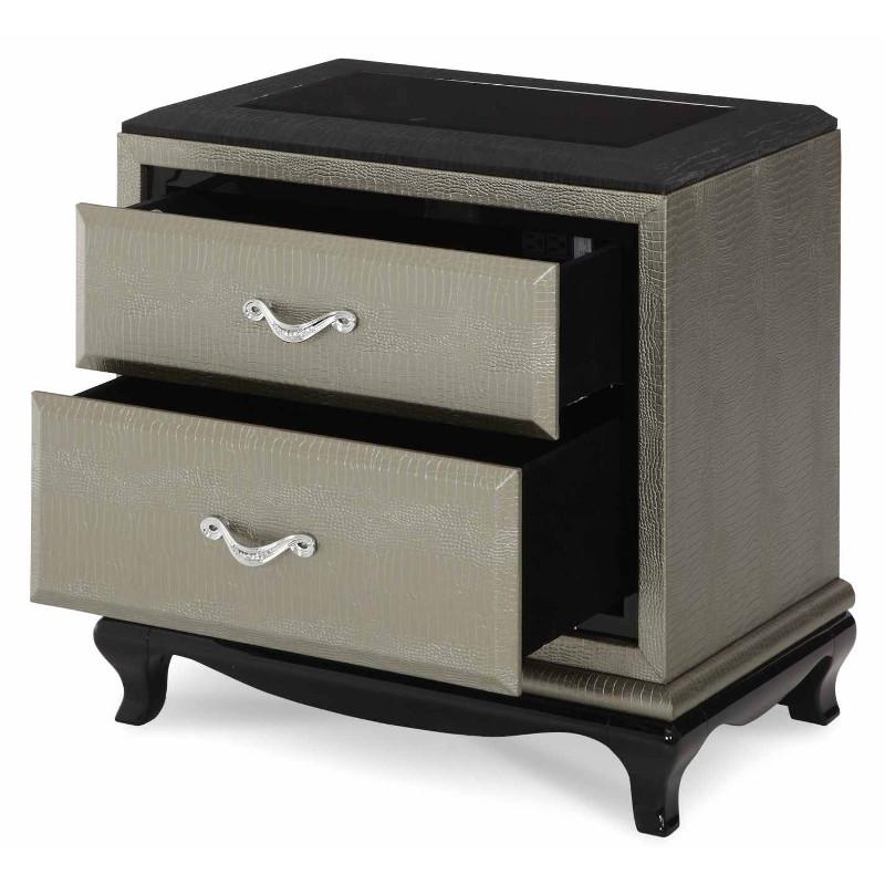 Michael Amini After Eight 2-Drawer Nightstand 19040-16 IMAGE 5