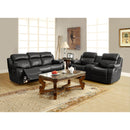 Homelegance Marille Reclining Fabric Loveseat 9724BLK-2 IMAGE 8