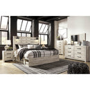  Signature Design by Ashley Cambeck B192B111 7 pc King Panel Storage Bedroom Set IMAGE 1