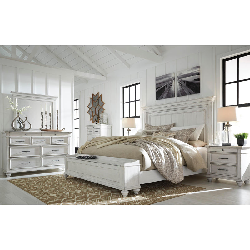  Benchcraft Kanwyn B777B7 5 pc Queen Panel Storage Bedroom Set IMAGE 1