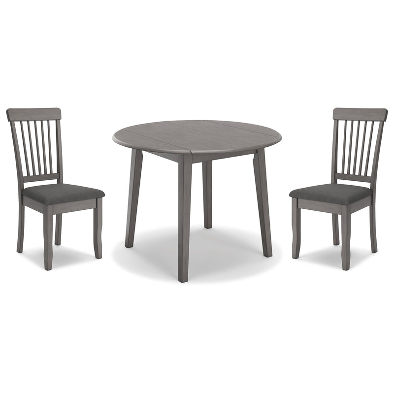 Signature Design by Ashley Shullden D194D2 3 pc Dining Set IMAGE 1