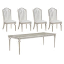Coaster Furniture Evangeline 107551 5 pc Dining Set IMAGE 1