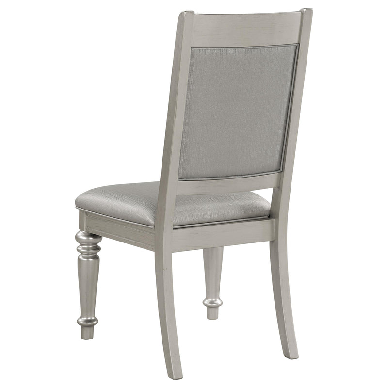 Coaster Furniture Bling Game 106472 Dining Side Chair - Metallic Platinum (Set of 2) IMAGE 6